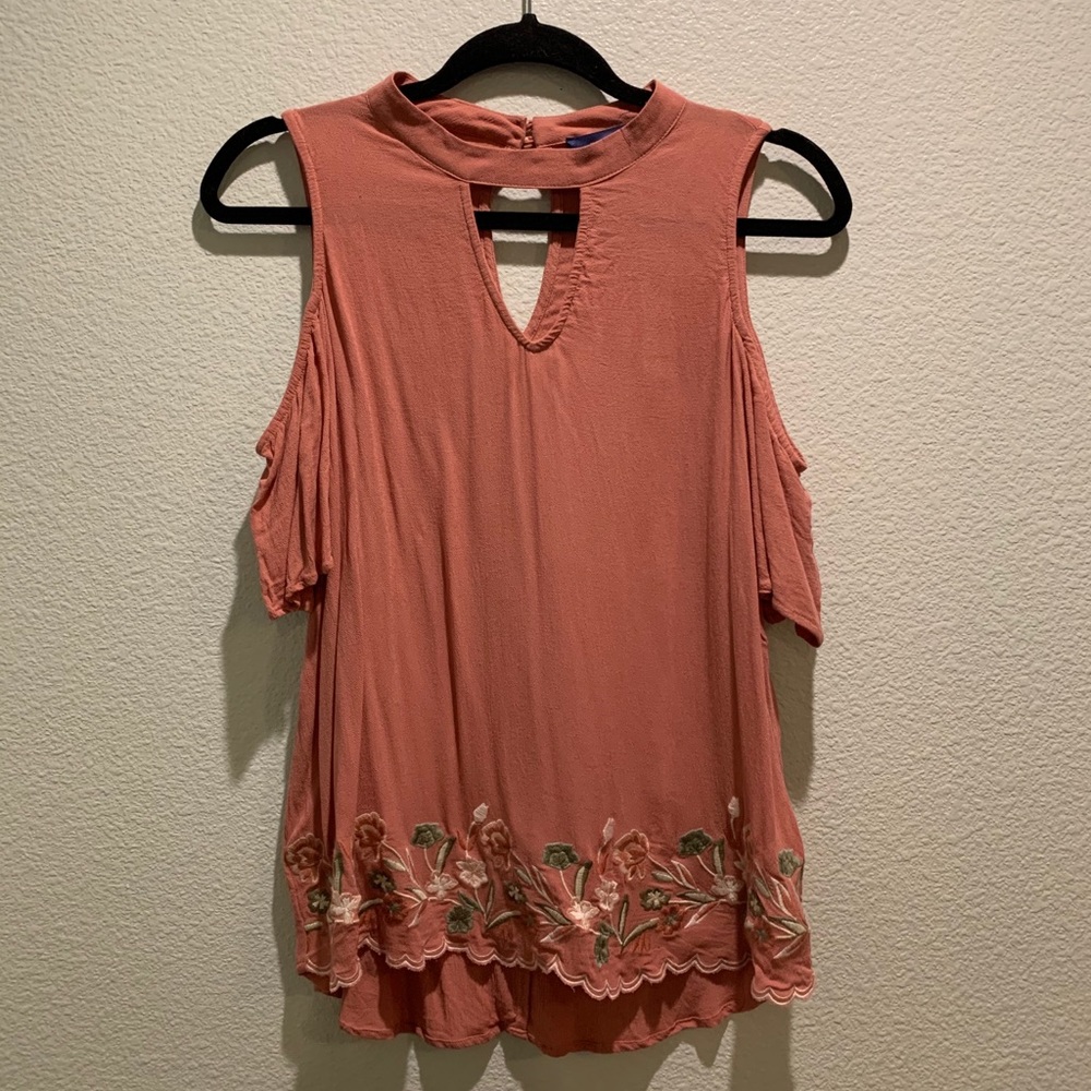 Cold-Shoulder Blouse